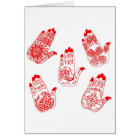 Black Henna Tattoo Hands