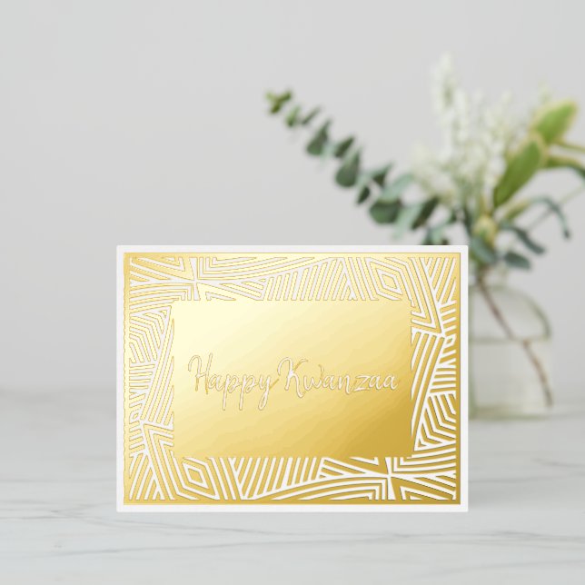 Black Heritage African American Holiday Kwanzaa (Standing Front)