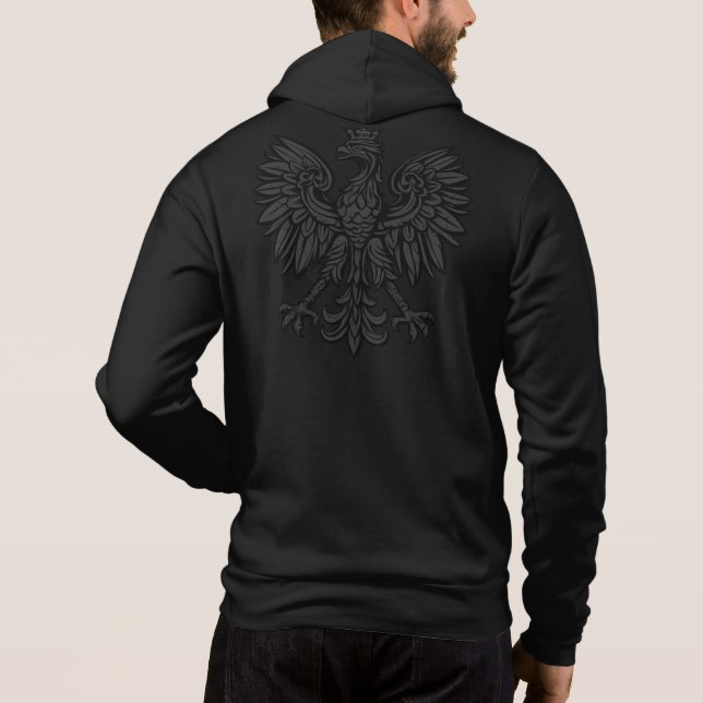  Black Heritage Hoodie for Men (Back)