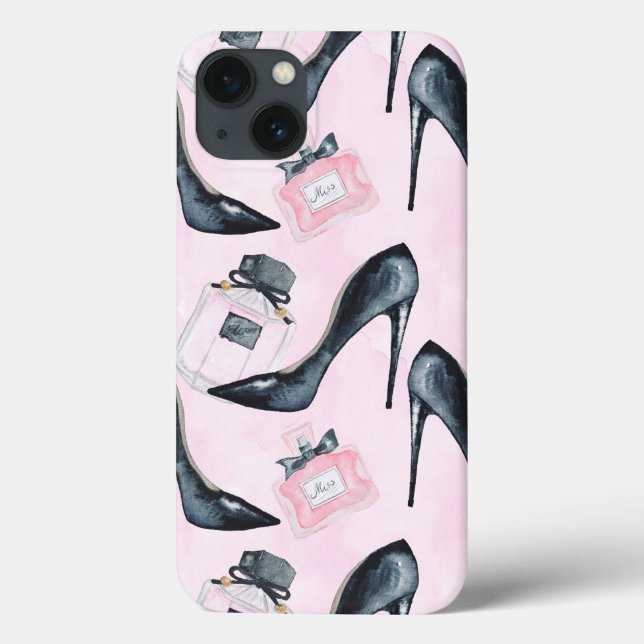 BLACK HIGH HEELS IPHONE CASE (Back)