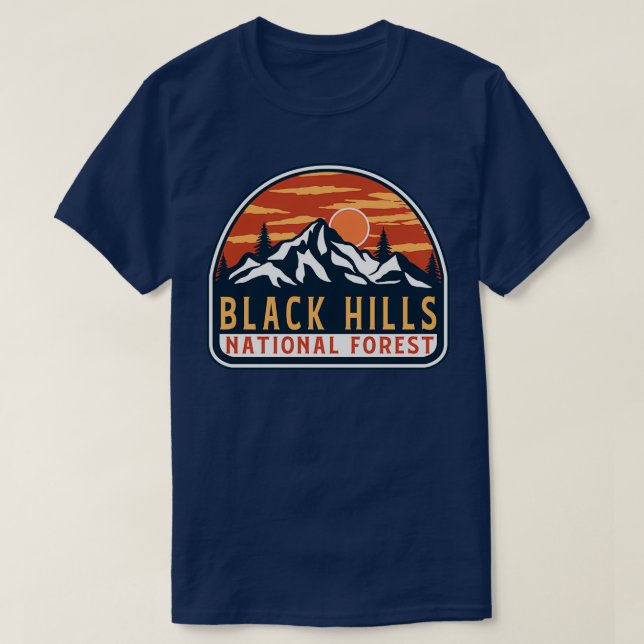Black Hills National Forest 4 T-Shirt (Design Front)