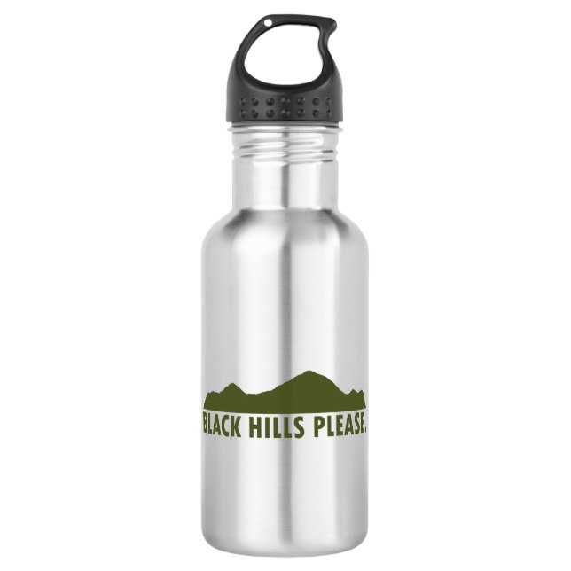 Black Hills Please 532 Ml Water Bottle (Front)