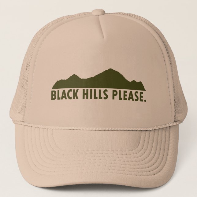 Black Hills Please Trucker Hat (Front)