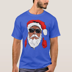 Black Hip Hop Santa Claus African American Santa C T-Shirt
