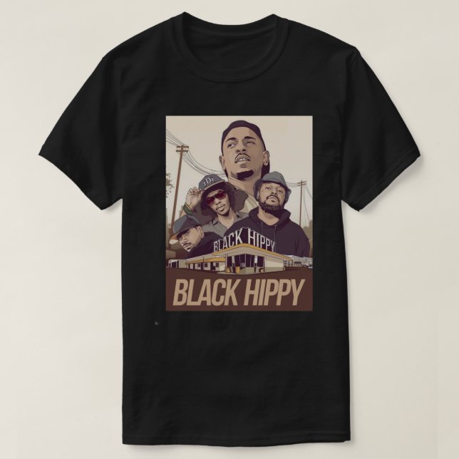 black hippy - the tde rock hip hop Classic T-Shirt (Design Front)