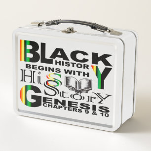 Black HisStory I Lunch Box I Front&Back