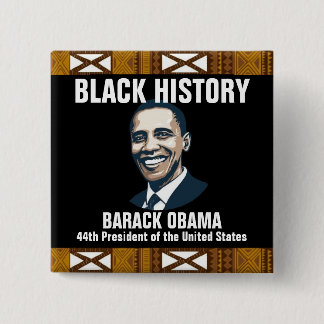 BLACK HISTORY 15 CM SQUARE BADGE