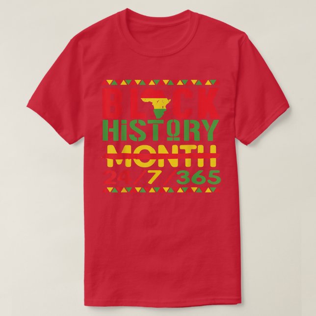 Black History 247365 Men Women Kids Black History  T-Shirt (Design Front)