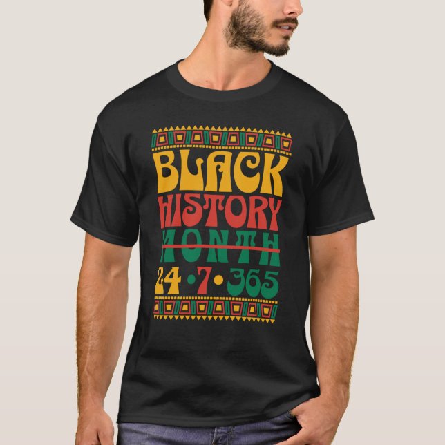Black History 247365 T-Shirt (Front)