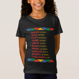 Black History African American Heroes T-Shirt