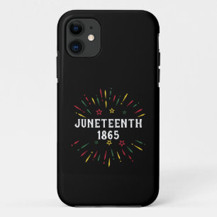 Black History African American Juneteenth 1865 iPhone 11 Case