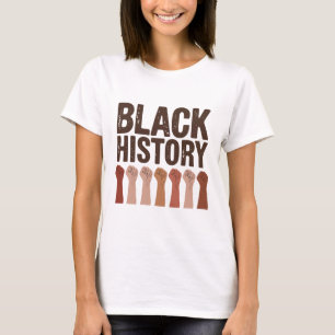 Black History African American Proud Afro Black Dr T-Shirt