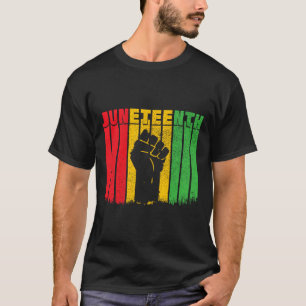 Black History Afro American African Freedom T-Shirt