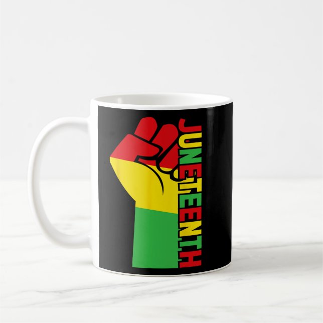 Black History American African Coffee Mug (Left)