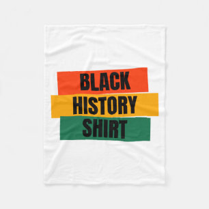 Black History Black History Month African America Fleece Blanket