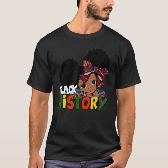Black History Black Human Black Kids Boys And Girl T-Shirt (Front)