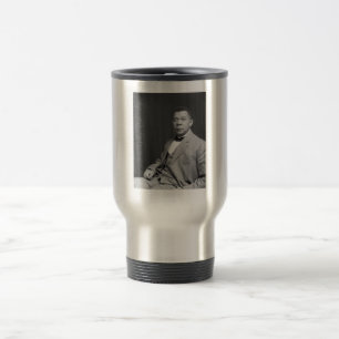 Black History: Booker T Washington, Civil Rights Travel Mug