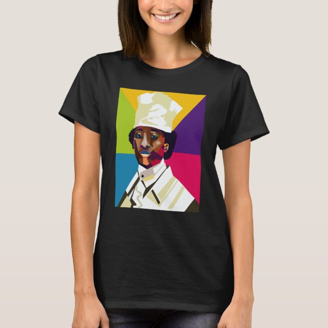 Black History Executive Chef Hercules T-Shirt (Front)