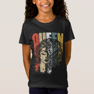 Black History for Women African Clothing Queen T-Shirt