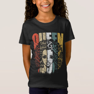 Black History for Women - Educated Strong Black Qu T-Shirt