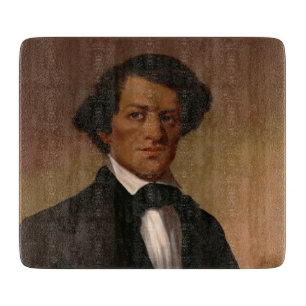 Black History: Fred Douglass Civil Rights 1845 Cutting Board