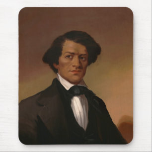 Black History: Fred Douglass Civil Rights 1845 Mouse Mat