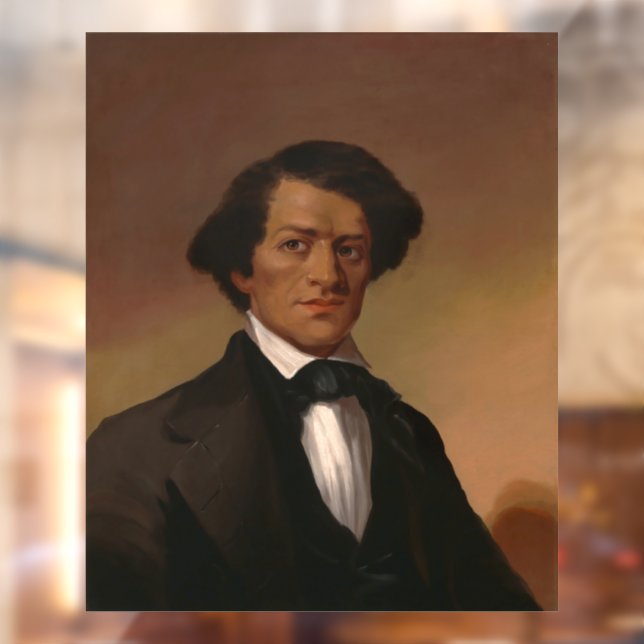 Black History: Fred Douglass Civil Rights 1845 Window Cling (Sheet 2)