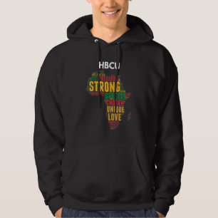 Black History Hbcu Melanin Afro Empowerment Pride Hoodie