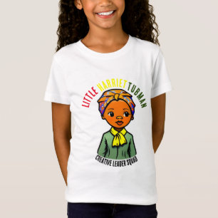 Black History Heroine Little Harriet Tubman Kids T-Shirt