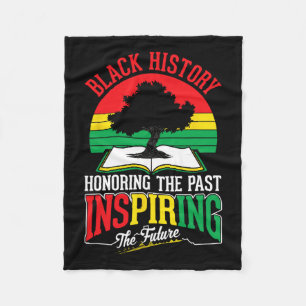 Black History Honouring Past Inspiring Future June Fleece Blanket