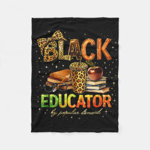 Black History Honouring Past Inspiring Future Tree Fleece Blanket