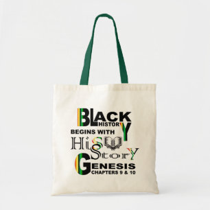 Black History I Budget Tote I  GrnStrap