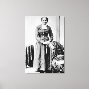 Black History Icons: Harriet Tubman, Civil Rights Canvas Print