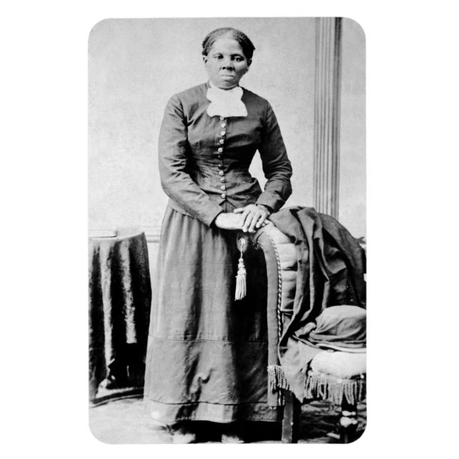 Black History Icons: Harriet Tubman, Civil Rights Magnet (Vertical)