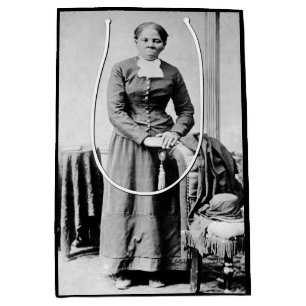 Black History Icons: Harriet Tubman, Civil Rights Medium Gift Bag