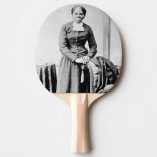 Black History Icons: Harriet Tubman, Civil Rights Ping Pong Paddle