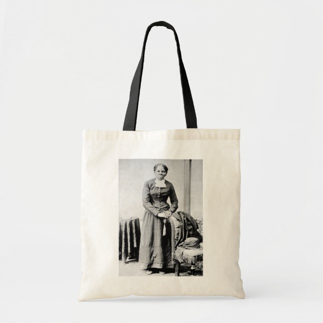 Black History Icons: Harriet Tubman, Civil Rights Tote Bag (Front)