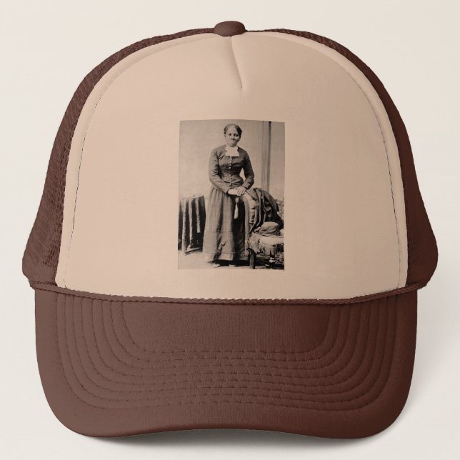 Black History Icons: Harriet Tubman, Civil Rights Trucker Hat (Front)