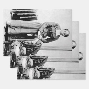 Black History Icons: Harriet Tubman, Civil Rights Wrapping Paper Sheet