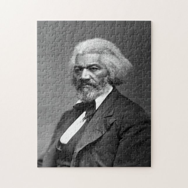 Black History Icons: Older Frederick Douglass Jigsaw Puzzle (Vertical)