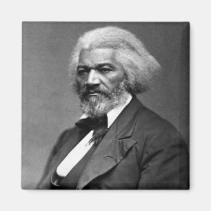 Black History Icons: Older Frederick Douglass Magnet