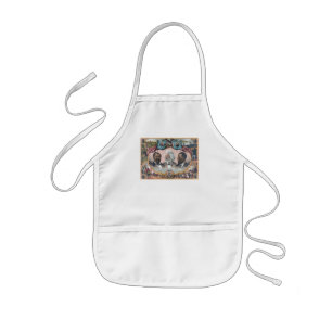 Black History Icons: With Frederick Douglass Kids Apron