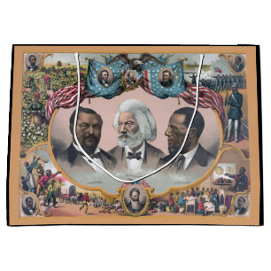 Black History Icons: With Frederick Douglass Large Gift Bag