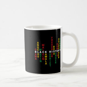 Black History Inspiring Black Leaders African Amer Coffee Mug