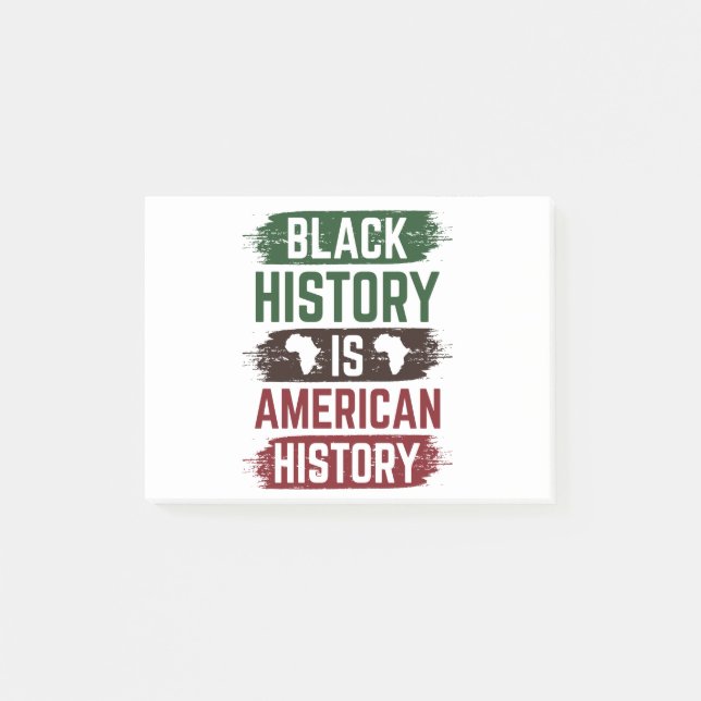 Black History is American History Post-it Notes (Front)