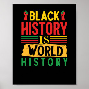Black History Is World History (3) Poster
