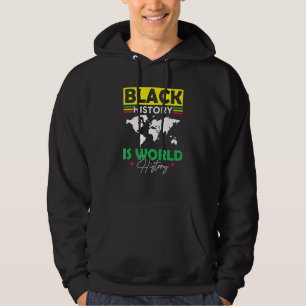 Black History Is World History Africa Hoodie