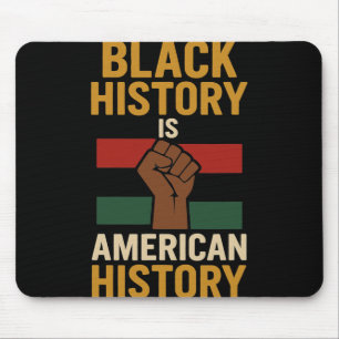 Black History Juneteenth African American Pride Mouse Mat