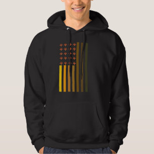 Black History Melanin Flag Men Women Kids Toddlers Hoodie