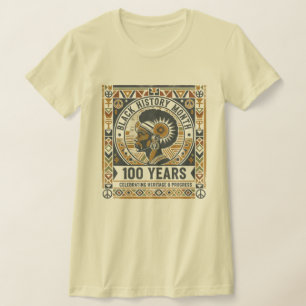Black History Month 100th Anniversary T-Shirt